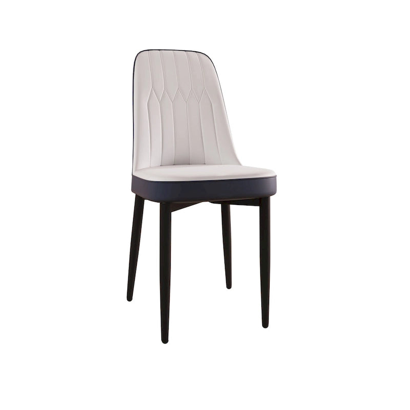 Set Of 4 Dining Chair with Metal Leg