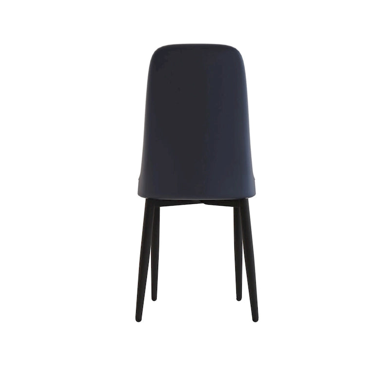 Set Of 4 Dining Chair with Metal Leg
