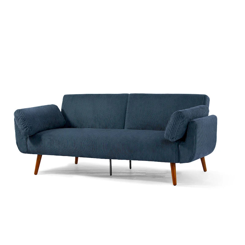 Convertible Sleeper Sofa Futon Sofa Bed Recliner Lounge For Living Room