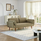 Convertible Sleeper Sofa Futon Sofa Bed Recliner Lounge For Living Room