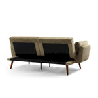 Convertible Sleeper Sofa Futon Sofa Bed Recliner Lounge For Living Room
