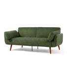 Convertible Sleeper Sofa Futon Sofa Bed Recliner Lounge For Living Room