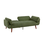 Convertible Sleeper Sofa Futon Sofa Bed Recliner Lounge For Living Room