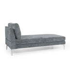 Beamon Contemporary Fabric Chaise Lounge by  - 69.00 L x 29.00 W x 30.00 H