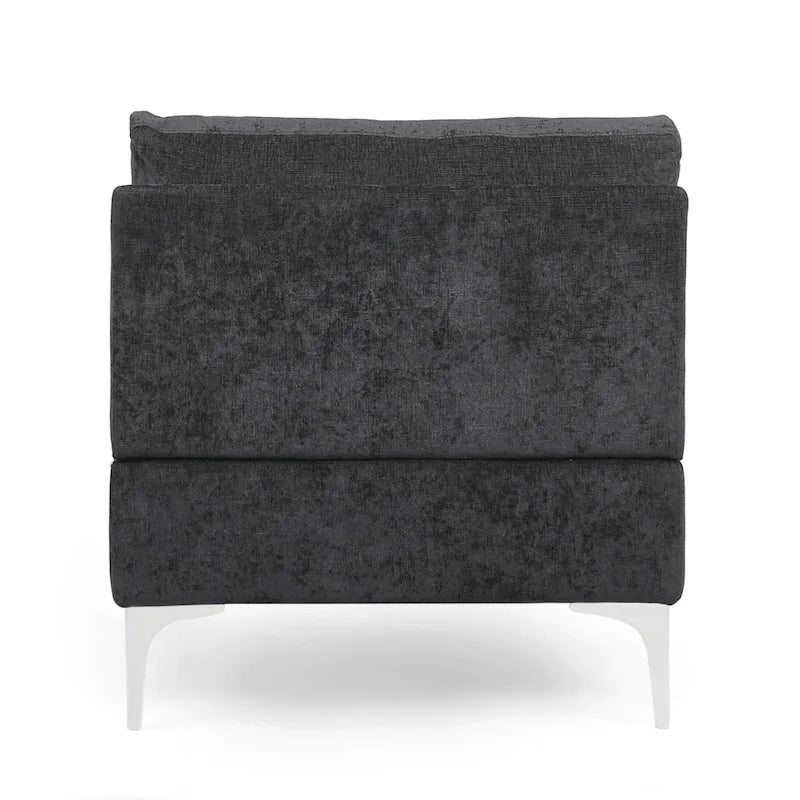 Beamon Contemporary Fabric Chaise Lounge by  - 69.00 L x 29.00 W x 30.00 H