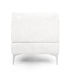 Beamon Contemporary Fabric Chaise Lounge by  - 69.00 L x 29.00 W x 30.00 H