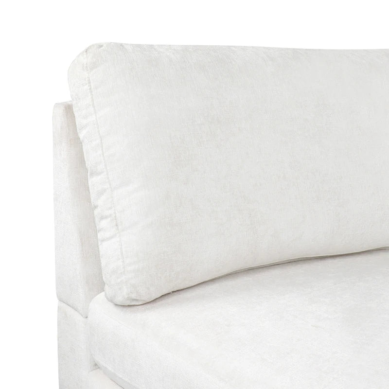 Beamon Contemporary Fabric Chaise Lounge by  - 69.00 L x 29.00 W x 30.00 H