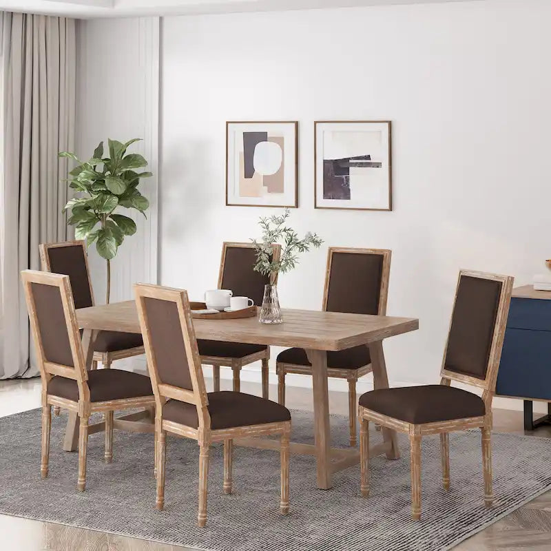 Regina Wood Upholstered Dining Chair by