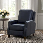 Julian Faux Leather Push Back Recliner by 