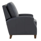 Julian Faux Leather Push Back Recliner by