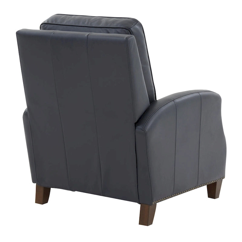Julian Faux Leather Push Back Recliner by