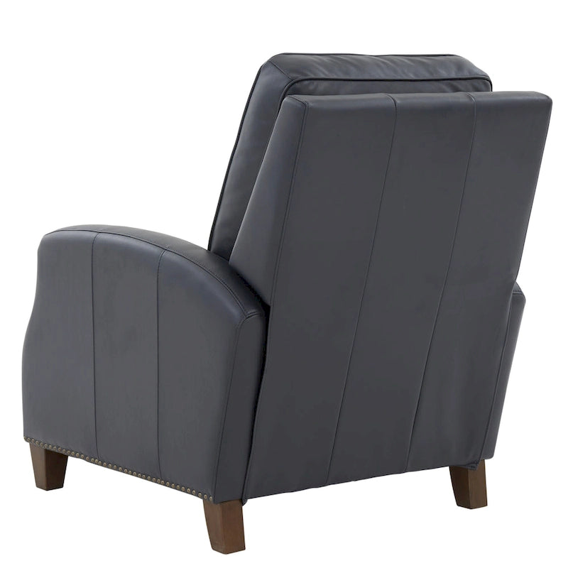 Julian Faux Leather Push Back Recliner by