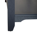 Navy blue steel wire brushed sofa table living room decoration