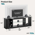 Modern TV Stand for up to 65 TVs Gaming Entertainment Center with Adjustable Shelves for PS5 - 58 inches