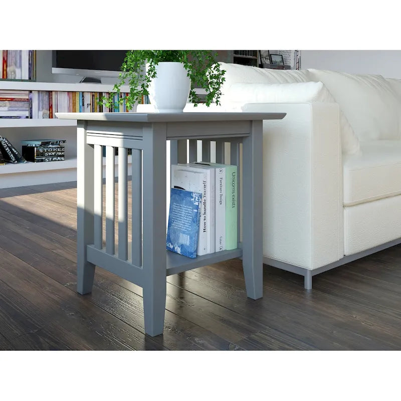 Mission End Table