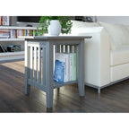 Mission End Table