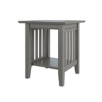 Mission End Table