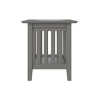 Mission End Table