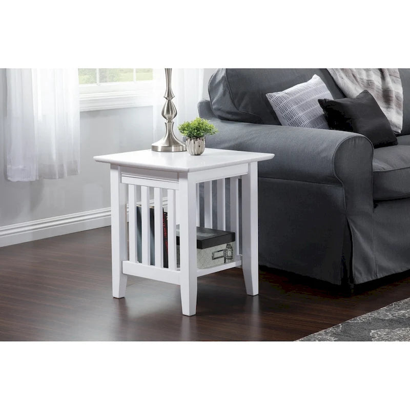 Mission End Table