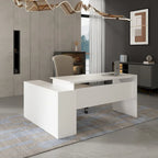 Computer Desk L-Shaped Corner Desk Workstation Reversible