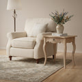Unfinished Mindi Wood Side Table With Drawer by  - 26 x 18 x 26