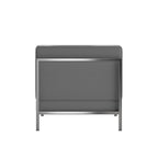 Contemporary LeatherSoft Middle Chair - 28W x 28.75D x 27.25H
