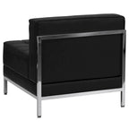 Contemporary LeatherSoft Middle Chair - 28W x 28.75D x 27.25H