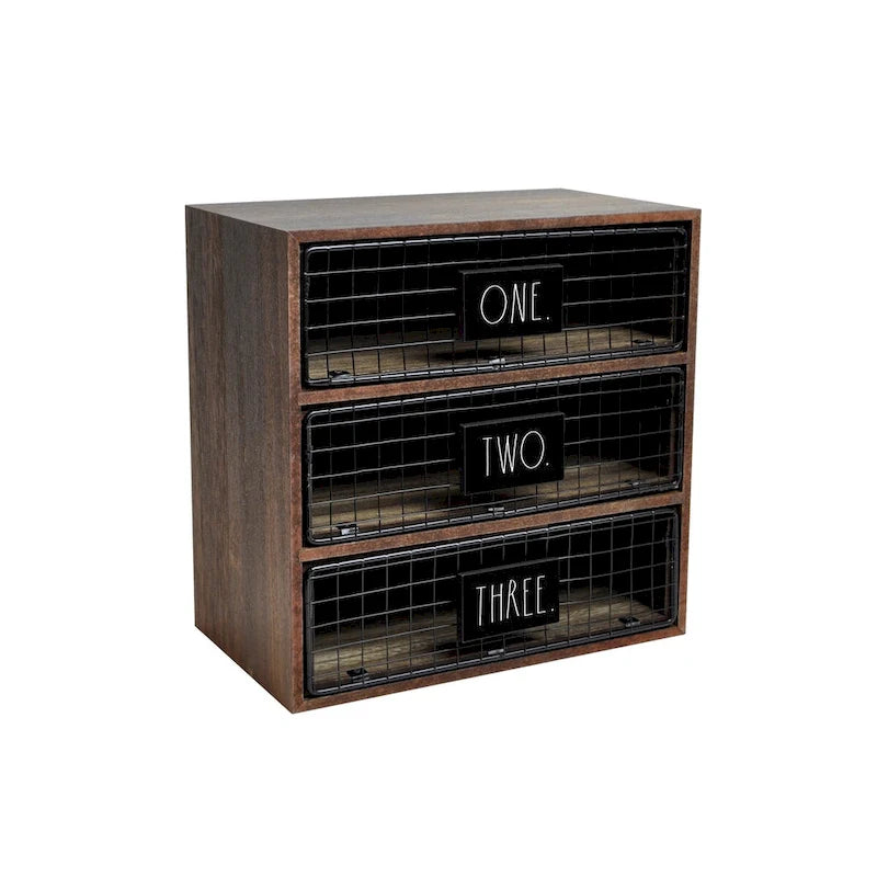 Desktop Organizer - ONE TWO THREE