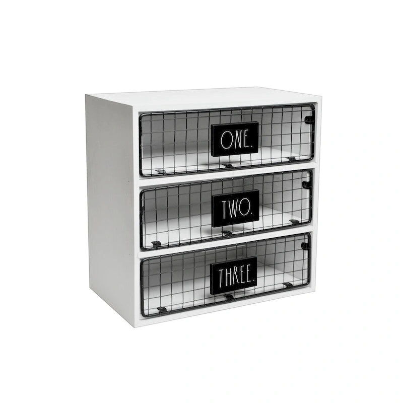 Desktop Organizer - ONE TWO THREE