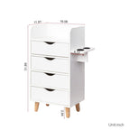 4 -Layer Salon Storage Cabinet