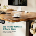 Electric Height Adjustable Ergonomic Computer Desk