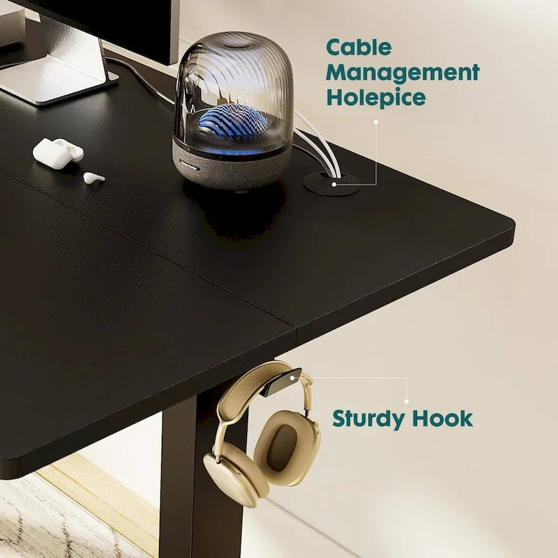 Electric Height Adjustable Ergonomic Computer Desk