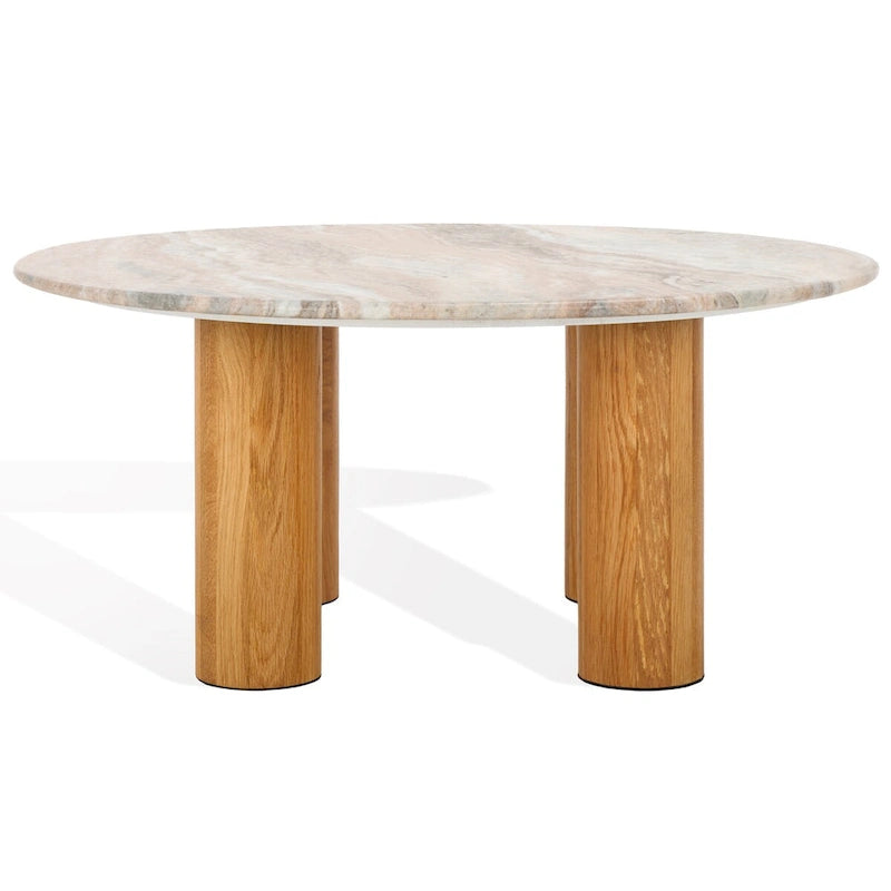 Couture Tylee Round Marble Coffee Table - 36Wx36Dx16H