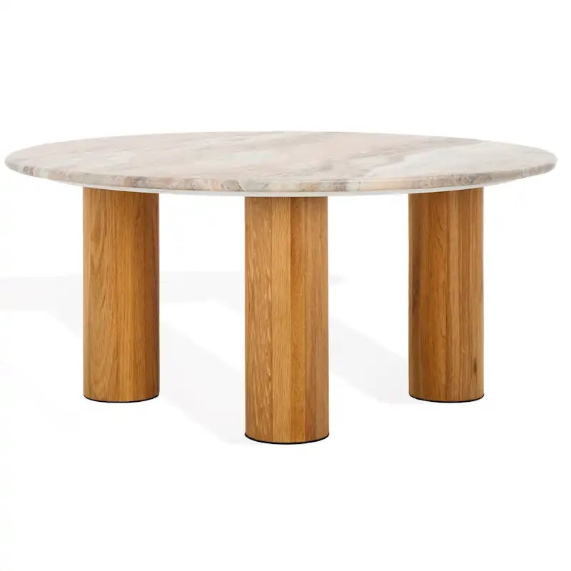 Couture Tylee Round Marble Coffee Table - 36Wx36Dx16H