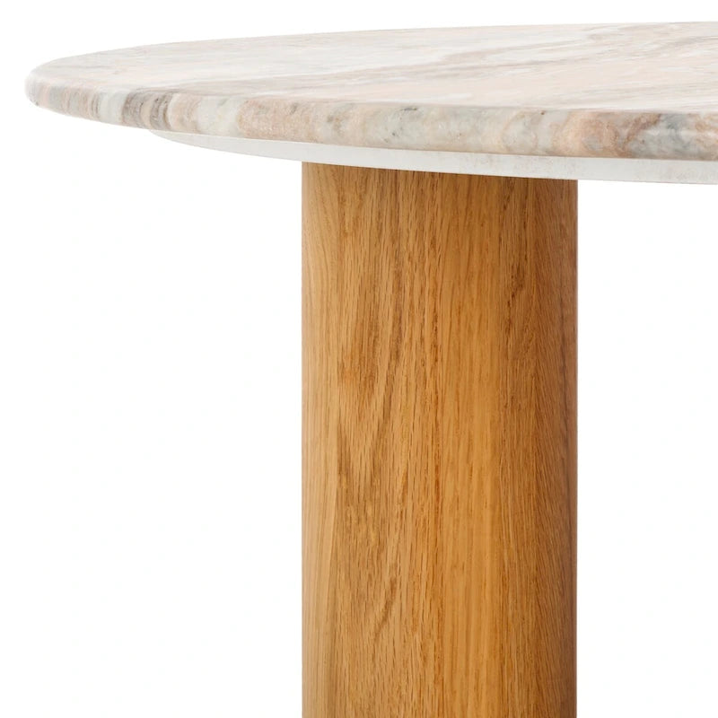 Couture Tylee Round Marble Coffee Table - 36Wx36Dx16H